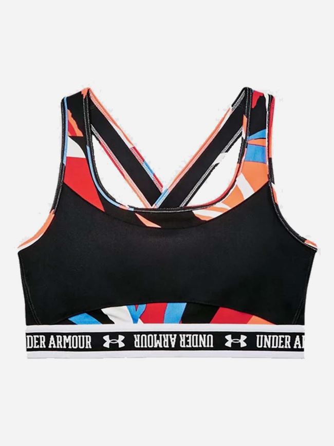 Under Armour Mid Crossback Sport Bra Dam