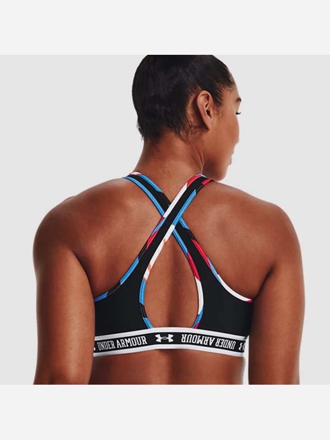 Under Armour Mid Crossback Sport Bra Dam