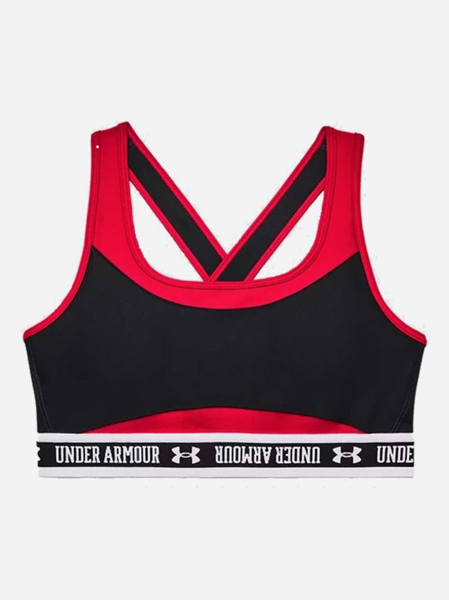 Under Armour Mid Crossback Sport Bra Dam