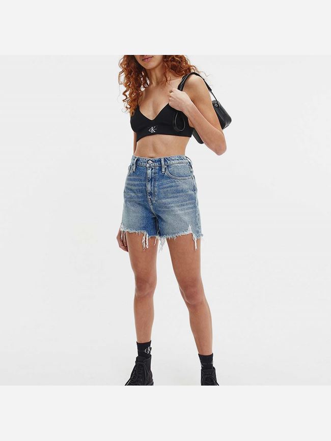 Calvin Klein Denim Mom Shorts Dam