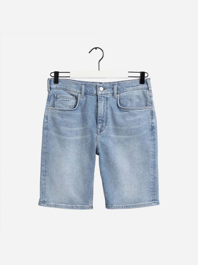 GANT Teen Boys Relaxed Fit Denim Shorts Junior