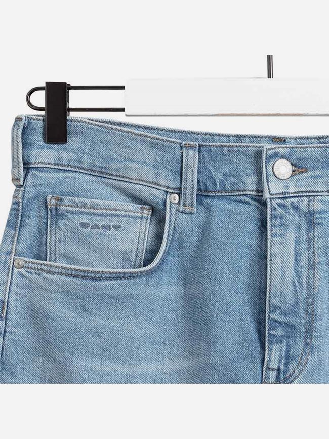 GANT Teen Boys Relaxed Fit Denim Shorts Junior