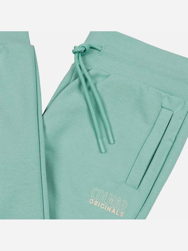 Colmar Slim Fit Trousers With Holographic Lettering Dam