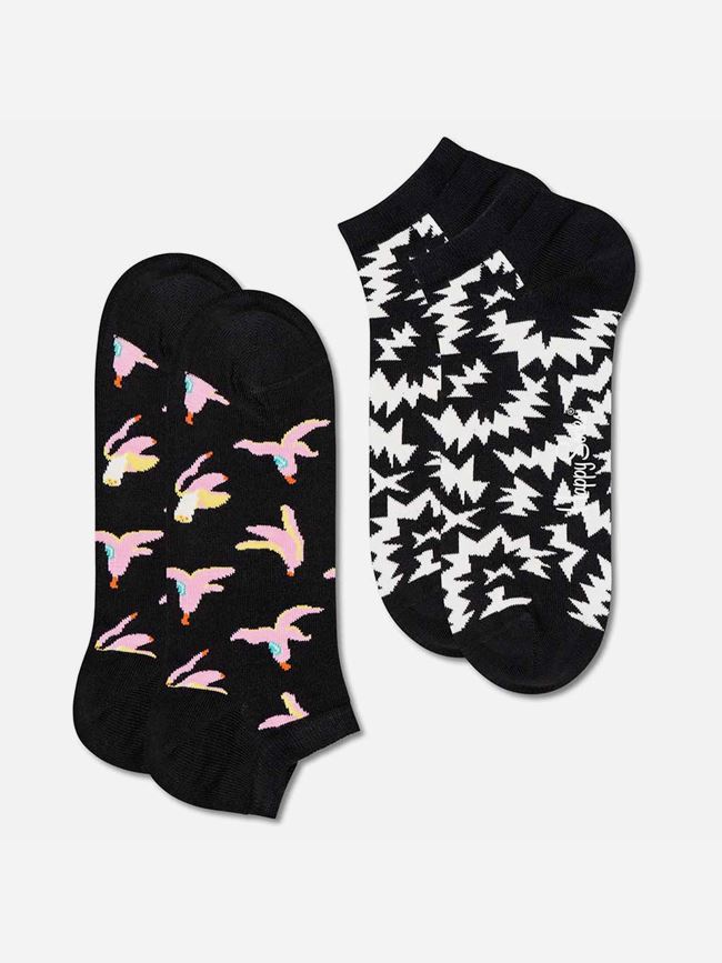 Happy Socks 2-Pack Banana Break Low Sock