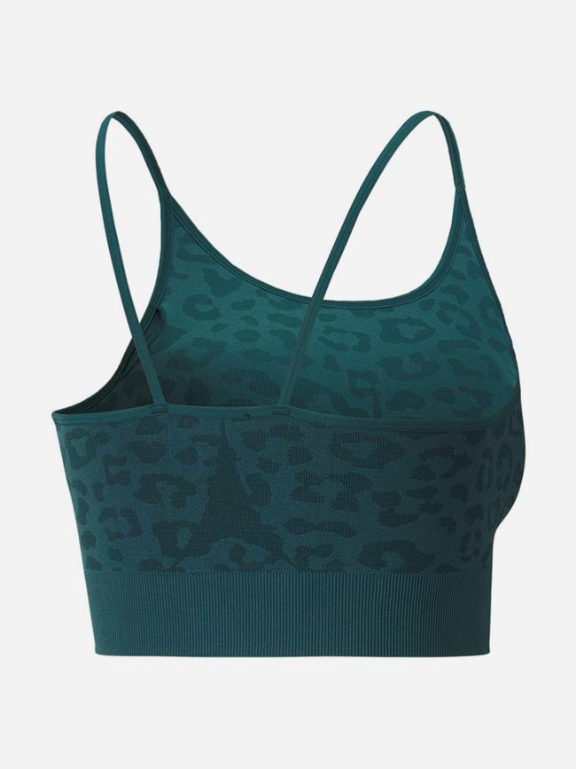 Puma Low Impact FormKnit Seamless Long Training Bra Dam