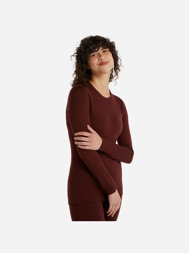 Icebreaker Oasis Long Sleeve Crew Dam