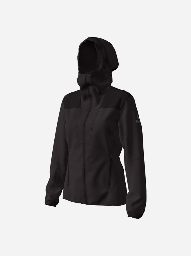 Halti Pallas Warm X-Stretch Jacket Plus Dam