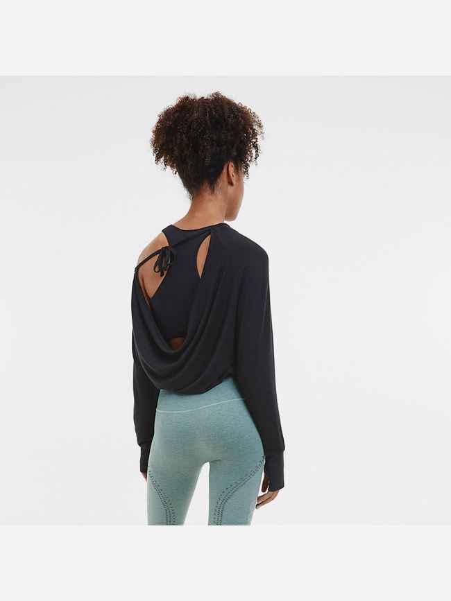Calvin Klein Cowl Back Gym Top Dam