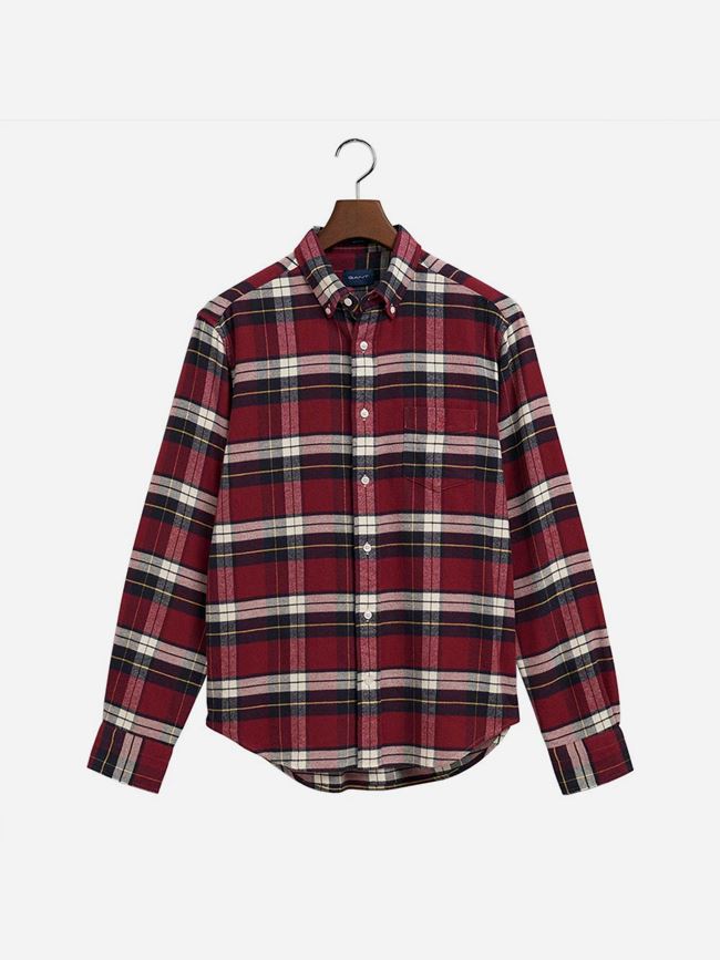 GANT Regular Fit Flannel Check Shirt Herr