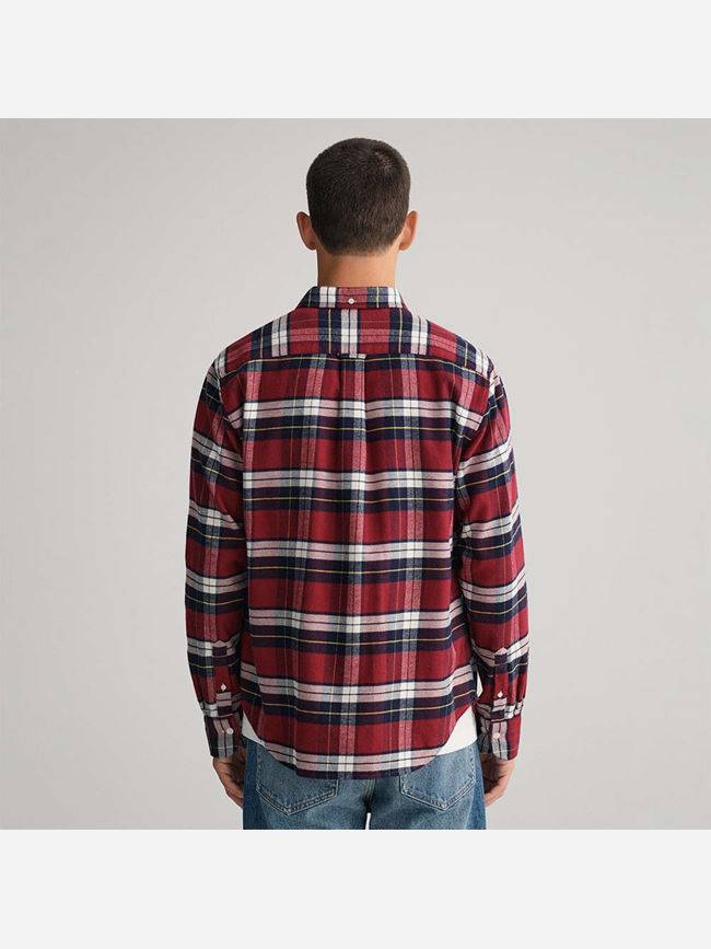 GANT Regular Fit Flannel Check Shirt Herr