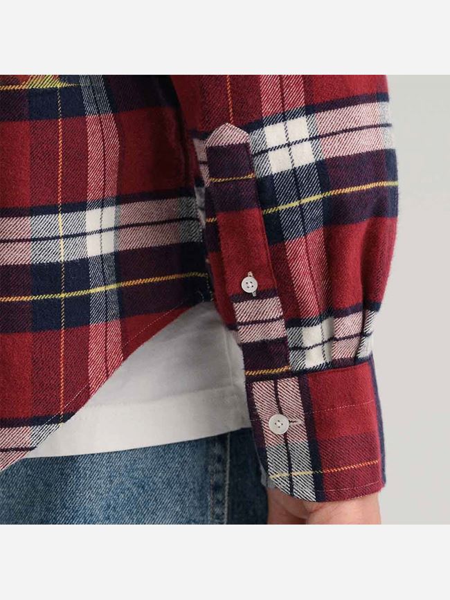 GANT Regular Fit Flannel Check Shirt Herr