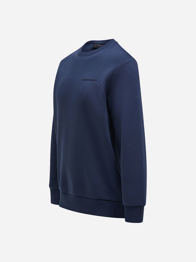 Peak Performance Original Small Logo Crew Herr