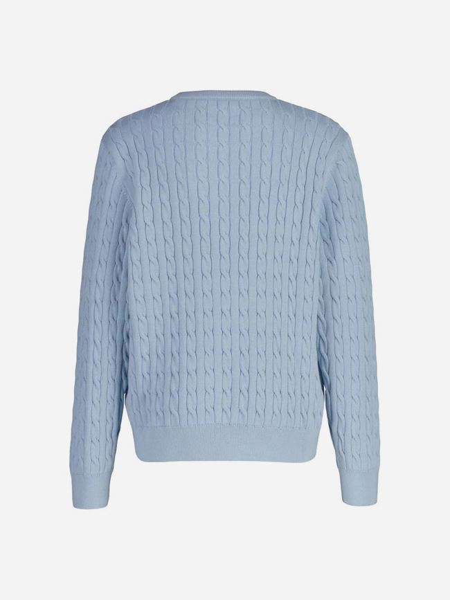 GANT Shield Cotton Cable C-Neck Junior