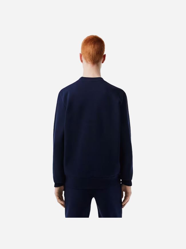 Lacoste Organic Brushed Cotton Sweatshirt Navy Blau Größe 7 5