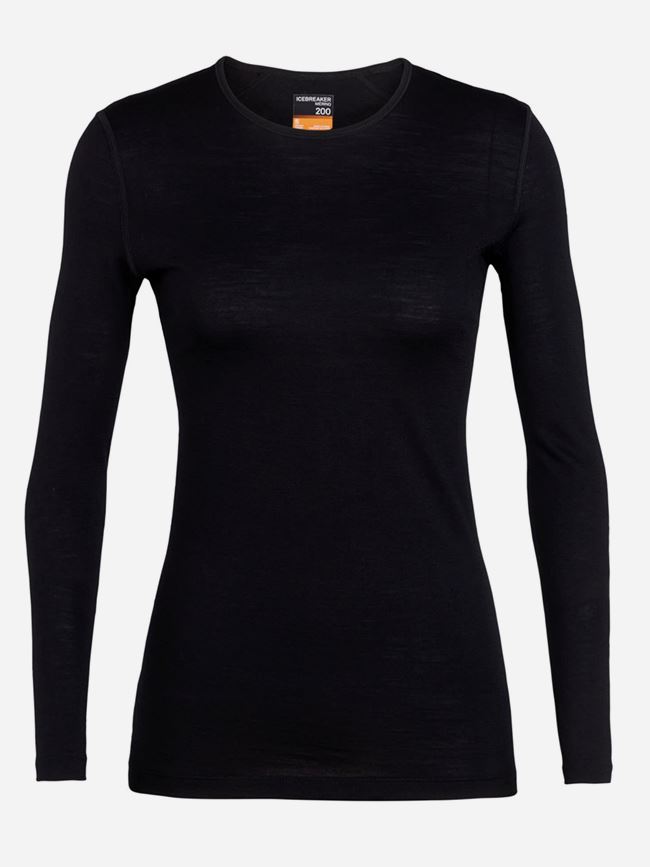 Icebreaker 200 Oasis Long Sleeve Crew Dam