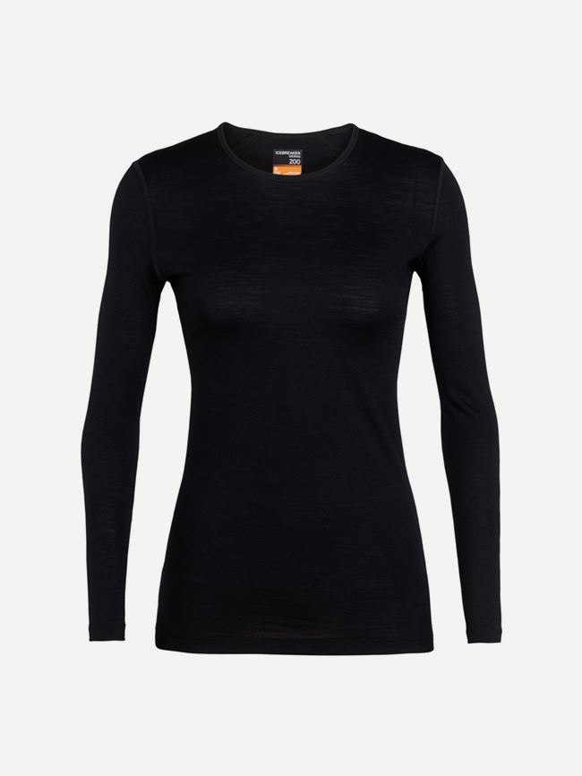 Icebreaker 200 Oasis Long Sleeve Crew Dam