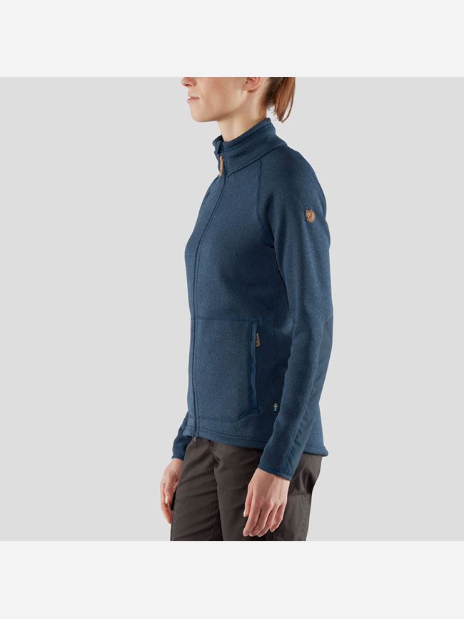 Fjällräven Övik Fleece Zip Sweater Dam
