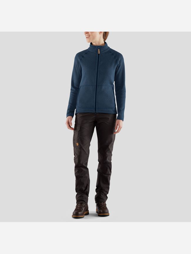 Fjällräven Övik Fleece Zip Sweater Dam