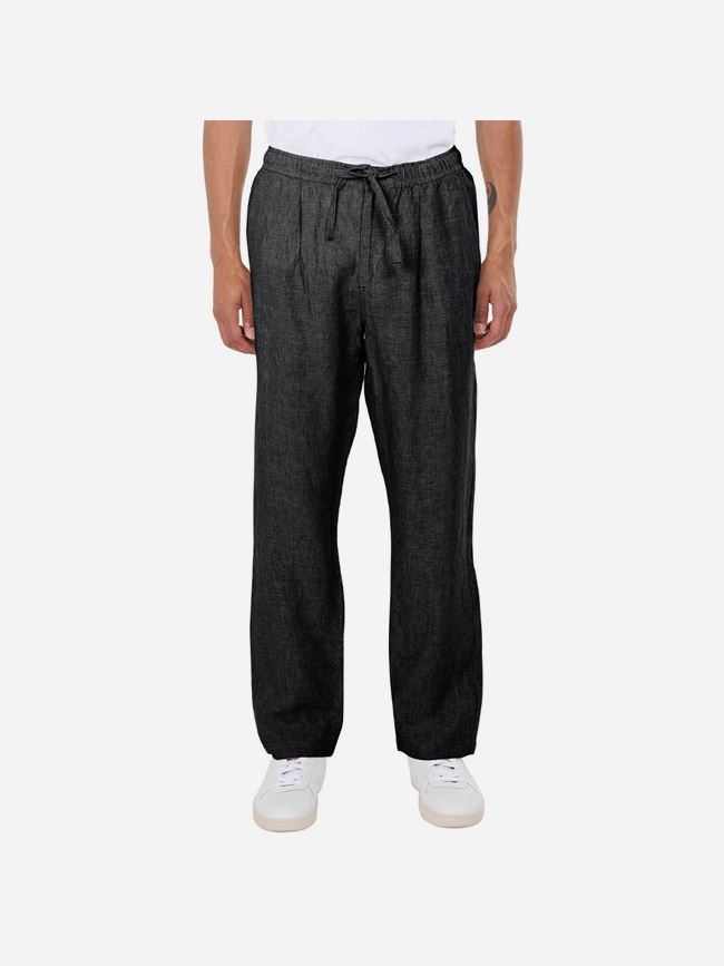 Knowledge Cotton Loose Linen Pant Herr
