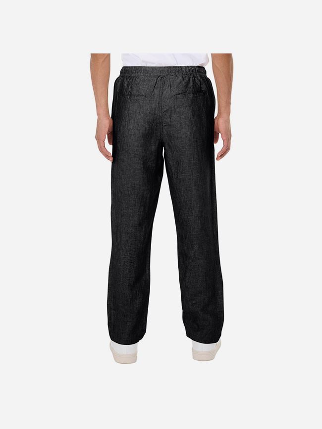 Knowledge Cotton Loose Linen Pant Herr