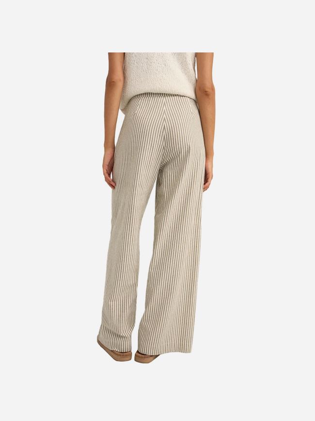 Rhythm Valley Stripe Wide Leg Pant Dam