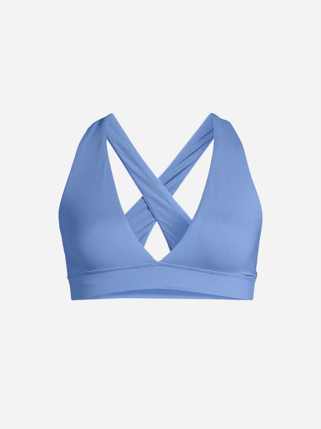 Casall V-Neck Crossback Bikini Top Dam