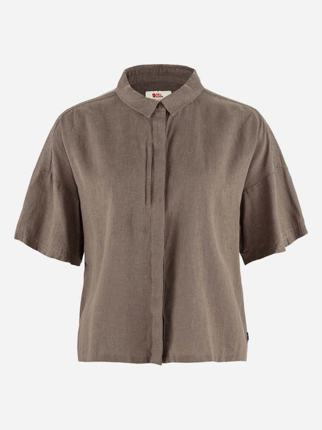 Fjällräven Övik Hemp Camp Shirt Short Sleeve Dam