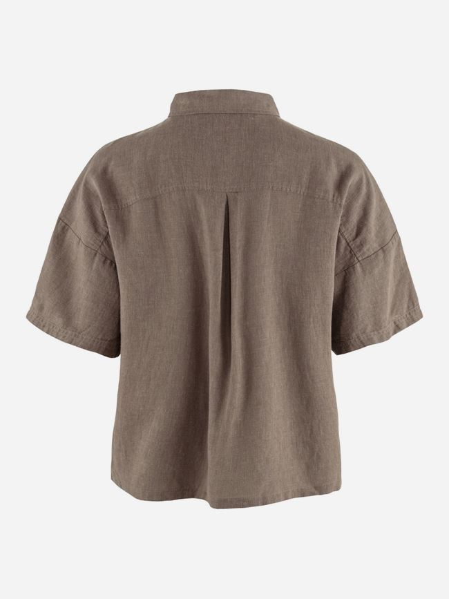 Fjällräven Övik Hemp Camp Shirt Short Sleeve Dam