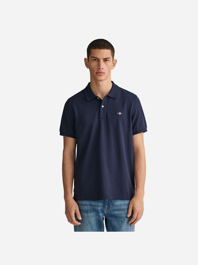 GANT Regular Fit Shield Pique Herr
