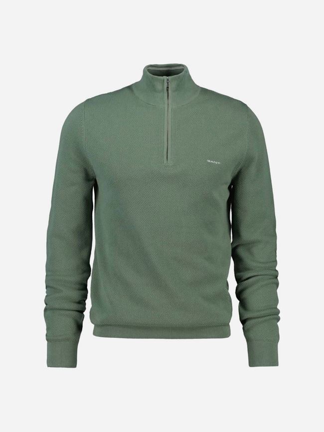 GANT Cotton Pique Half-zip Herr