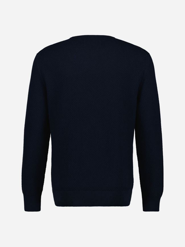GANT Structured Cotton C-Neck Herr