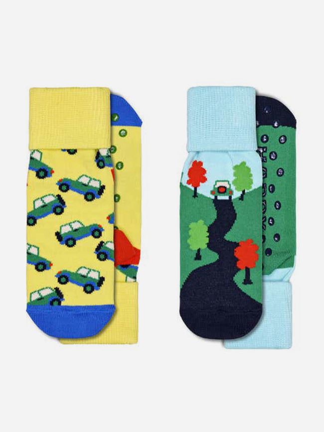 Happy Socks Antislip 2-Pack Into The Wild Sock Junior