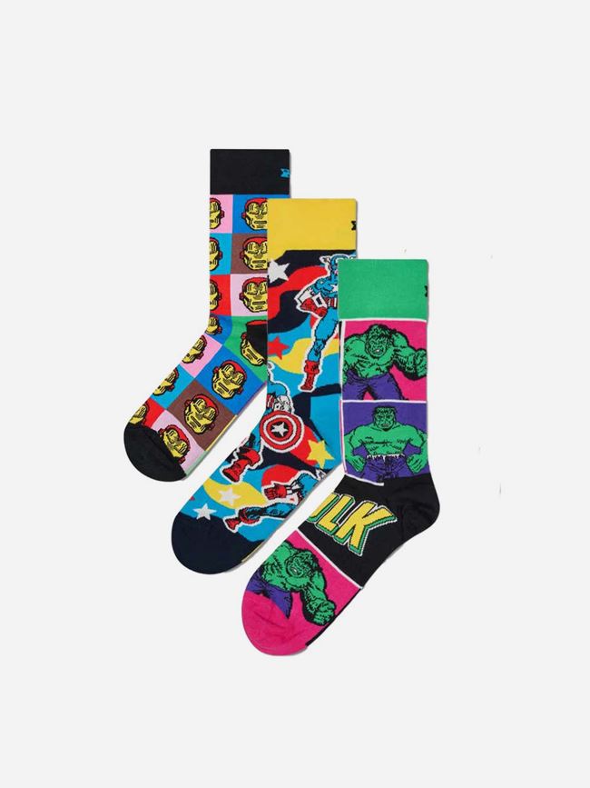 Happy Socks MARVEL™ Avengers 3-Pack Socks Gift Set