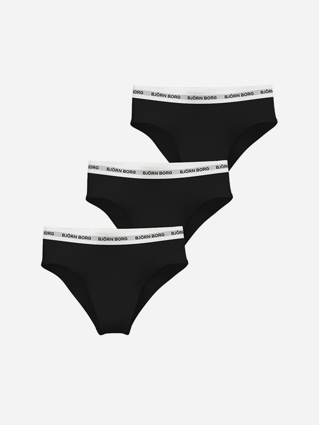 Björn Borg Logo Highwaist Brief 3-pack Dam