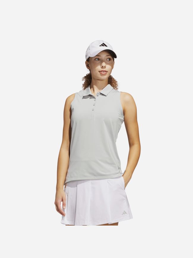 adidas Ultimate365 Solid Sleeveless Polo Shirt dam