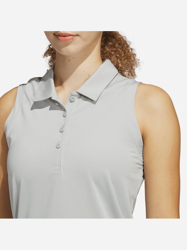 adidas Ultimate365 Solid Sleeveless Polo Shirt dam