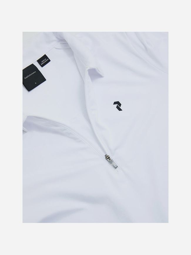 Peak Performance Comfort Zip Polo Dam