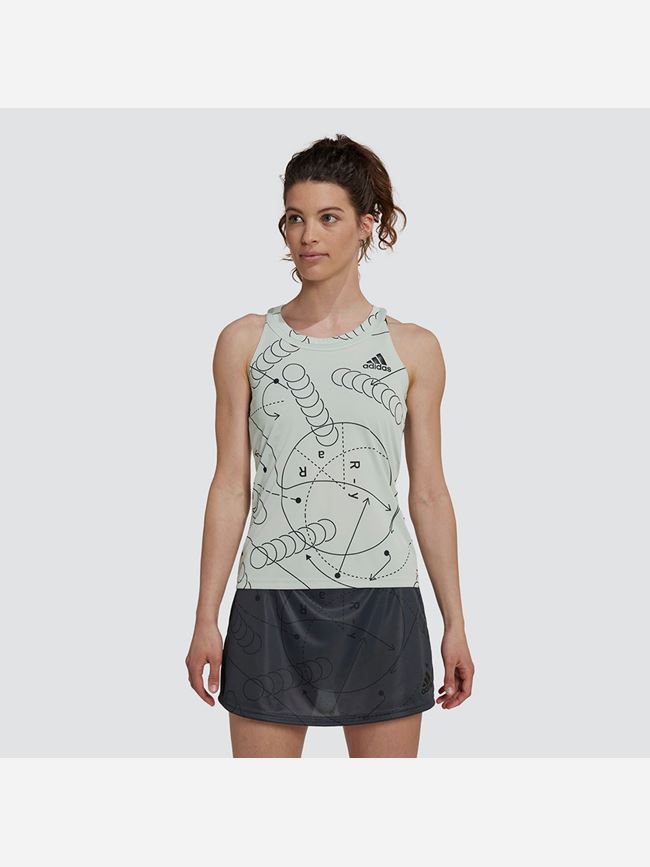adidas Club Tennis Graphic Tank Top Dam