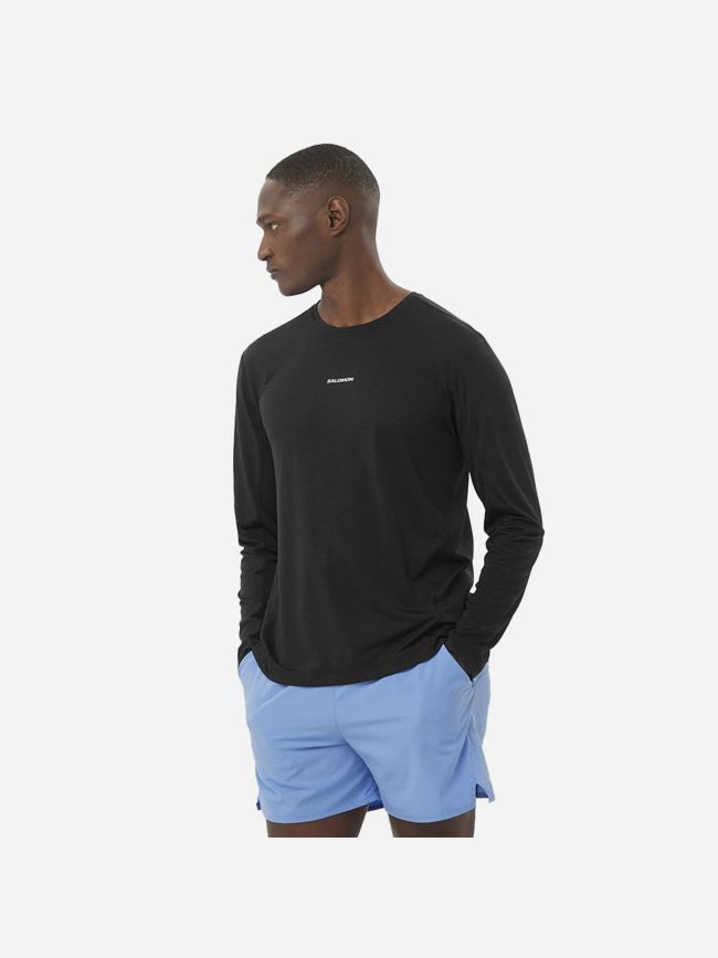 Salomon Shakeout Core Long Sleeve Tee Herr