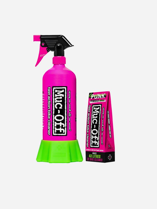 Muc-Off Bottle For Life Bundle (Inc 4 Pack Punk Powder)