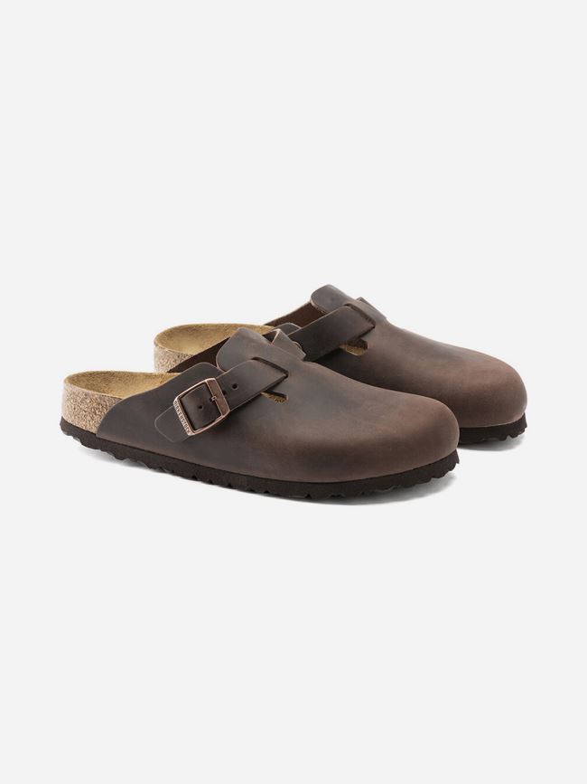 Birkenstock Boston Oiled Leather Regular Herr
