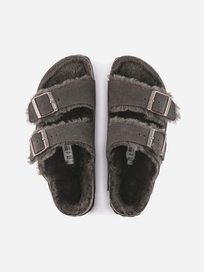 Birkenstock Arizona Shearling Leve Narrow Dam