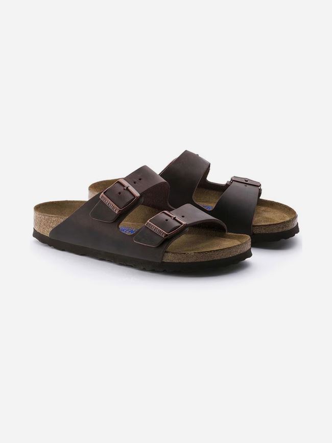 Birkenstock Arizona Soft Footbed Natural Leather Oiled Herr