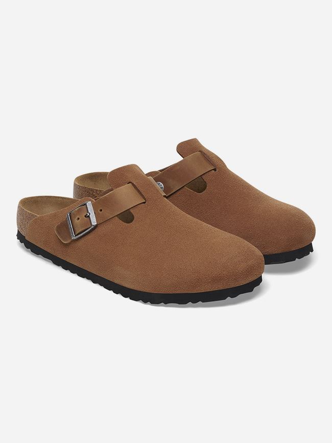 Birkenstock Boston BS Mixed Leather Herr