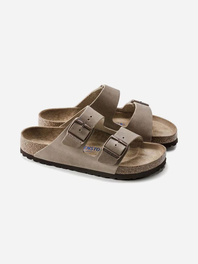 Birkenstock Arizona Soft Footbed Narrow Natural Leather Oiled Dam