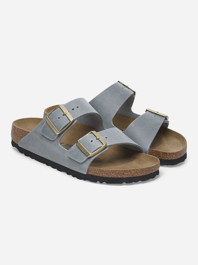 Birkenstock Arizona Waxy Leather Narrow Dam
