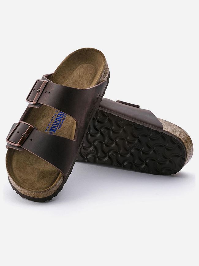 Birkenstock Arizona Soft Narrow Footbed Natural Leather Oiled Dam