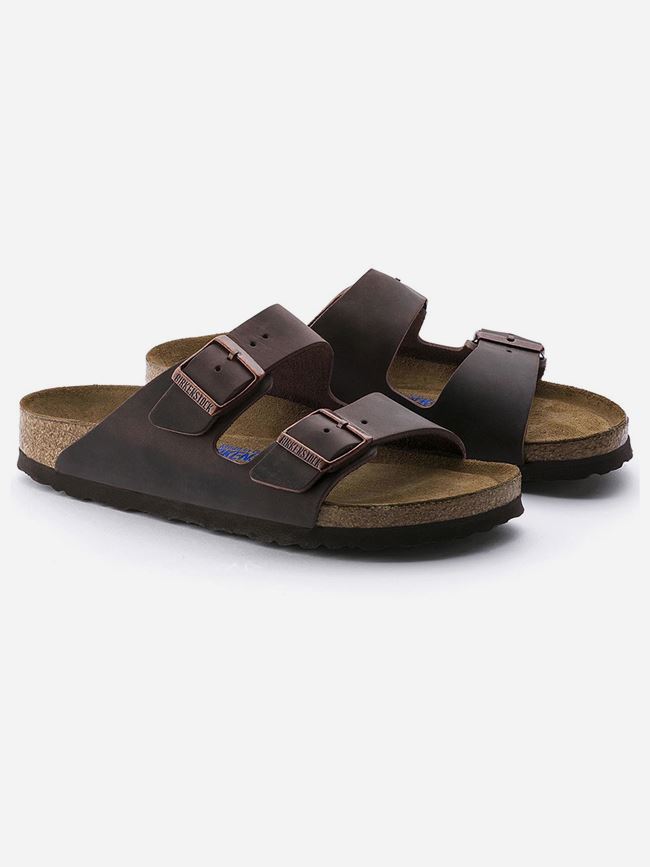 Birkenstock Arizona Soft Narrow Footbed Natural Leather Oiled Dam