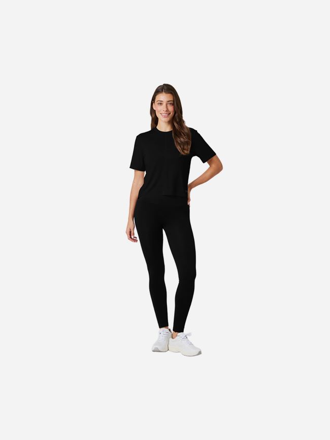 Björn Borg Studio Soft Cropped T-shirt Dam