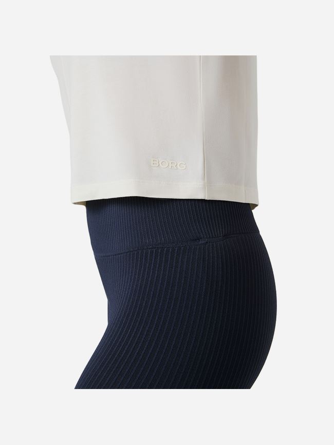 Björn Borg Studio Soft Cropped T-shirt Dam